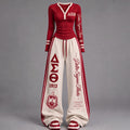 Varsity Chic Henley Two-Piece Set TLQ APT DST 1809261